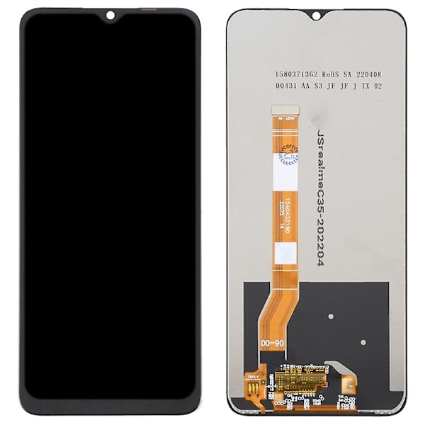 For Oppo A77 5G OEM Grade S IPS LCD Skærm og Digitizer Samling Reparationsdel