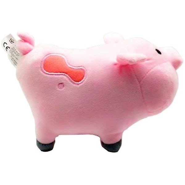 Gravity drop Waddles Pig Mabel Baring Gnome Plyschdocka barnleksak 7\" med etikett (Waddles Pig)