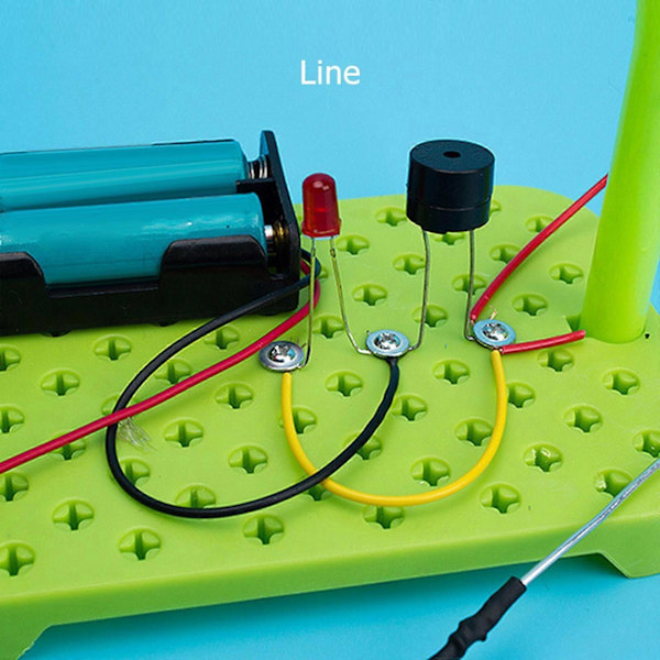 Elektroniikkakomponenttien piirisarjat Cross Fire Line -malli teineille ja lapsille lahjaksi (C)
