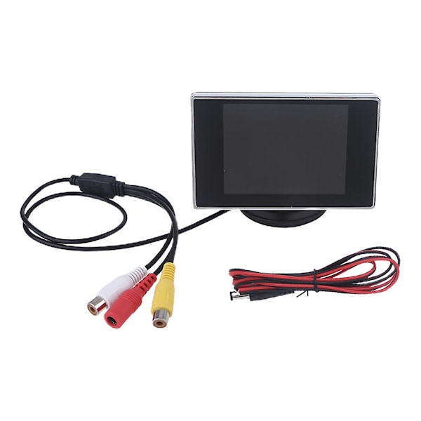3,5\" TFT LCD Färgmonitor Skärm DVD VCD För Bil Bakre Vy Backkamera