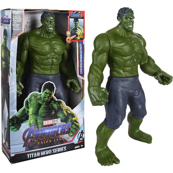 Hulk Figure, Hulk Marvel Ultimate Titan Hero Series, Marvel Avengers Action Figure 30cm Titan