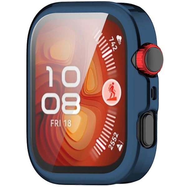 Elektropläterat TPU Full Coverage Skyddsfodral för Klocka (C) Midnight Blue For Huawei Watch Fit 4 Pro