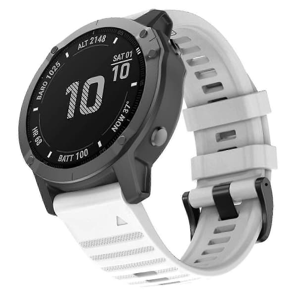 Garmin Fenix 6 & 5 Urremme 22mm Silikone Quick Release