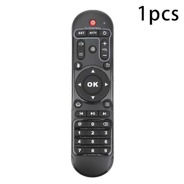 X96MAX Fjärrkontroll, för X92 X96Air Aidroid TV-box Infraröd Fjärrkontroll för MAX PRO Set-Top Box black