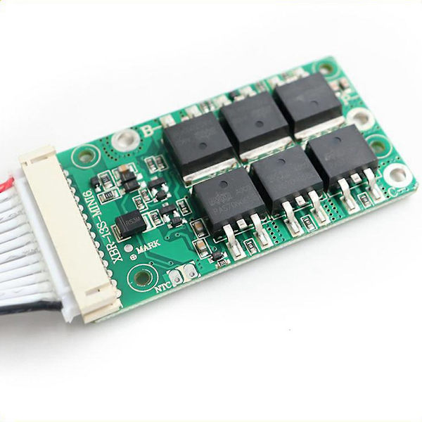 BMS 13S 48V Li-Ion Litiumbatteripakke Balanseringsladerkort Utjevner Felles/Separat Port for Escooter (20A)