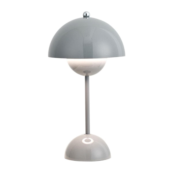 Nordisk dansk blomknopp bordslampa, skrivbordsdekoration, sänglampa (betalning via kontakt) Gray Free Size