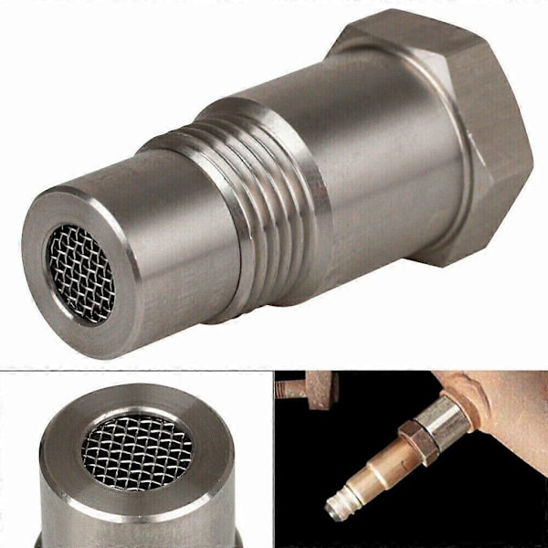 2x O2 Simulator Probe Lambda Sensor Bil Lambda Eliminator Spacer Metal Kat Lambda (HYYC)