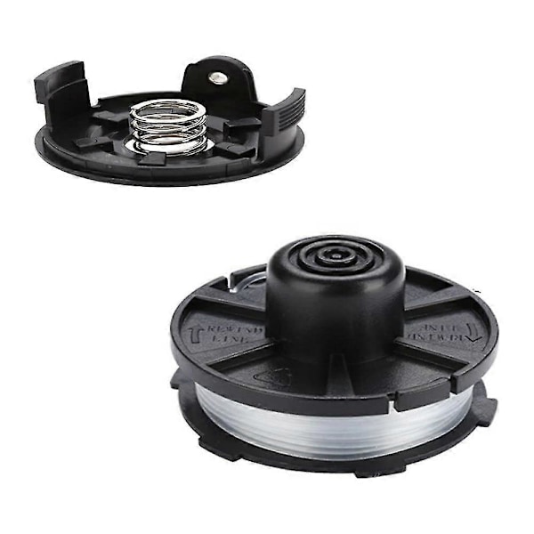 Til Makita Akkusense DUR181Z / DUR181RF / DUR181 Græsslåmaskine 1 Spole Trådrulle+1 Spoledæksel+1 Fjeder (HYYC)