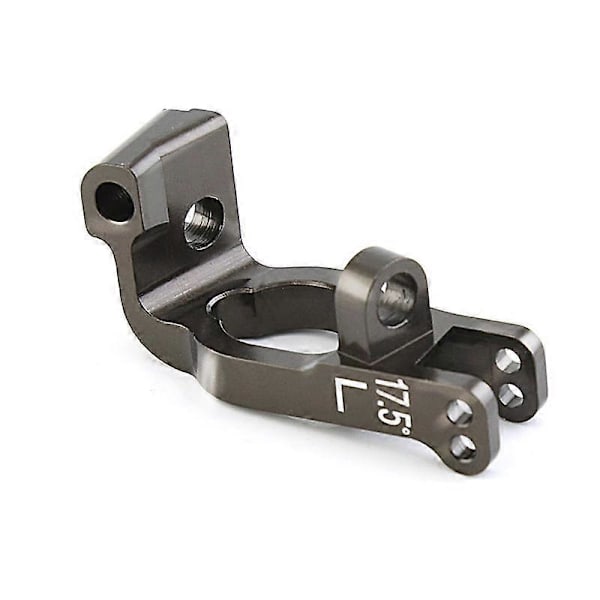 2 st Metall 17,5 Grader C-Hub Bärare Caster Block IFW474 för Kyosho MP9 MP10 1/8 RC Bil Uppgradering Pa (C)