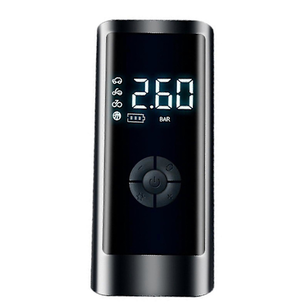Bærbar Kompressor Dæk Inflator 120 Psi Trådløs Elektrisk Pumpe Til Bil Dæk, 12V Dæk Pumpe Med Digitalt Trykmåler, LED Til Bil, Cykel