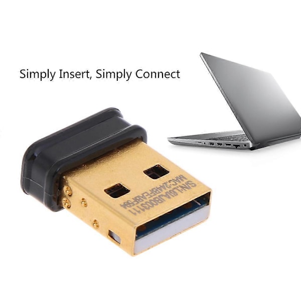 BT500 USB-adapter Bluetooth-kompatibel 5.0 för PC-dator, bärbar dator och surfplattor