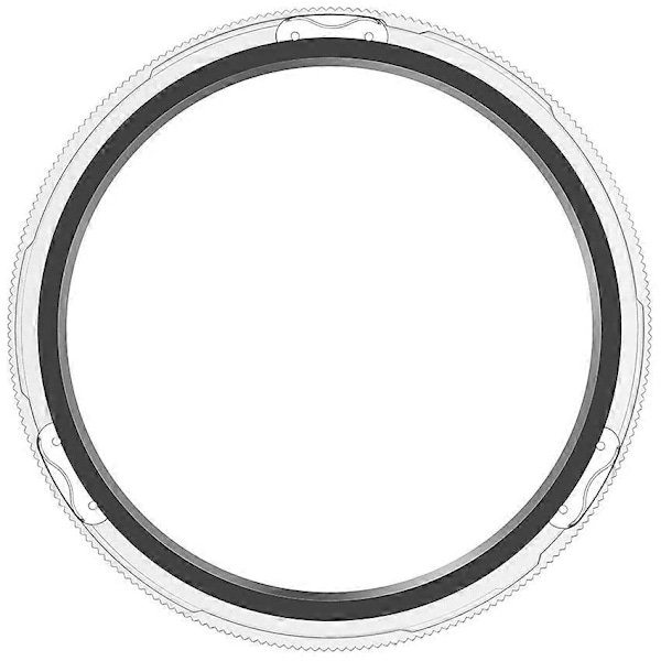 Korvaava kehys, metallikehyslisätarvikkeet Xiaomi Watch S4/S4 eSIM/S3/S3 eSIM -kelloon (Scale Silver) I6(FCC)