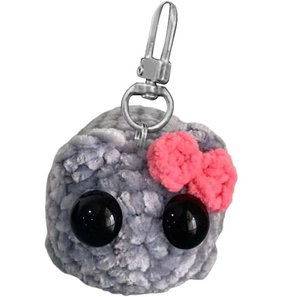 Sorglig Hamster Meme Plyschleksak Hamster Plysch Nyckelring Figur Mjuk Leksak Fylld Djurdocka Nyckelring Nyckel