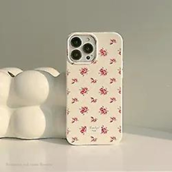 Vakkert blomstermobildeksel for iPhone 15 14 13 12 11 Pro Max XS XR 7 8 Plus SE2022 Myk silikon iPhone XS Max