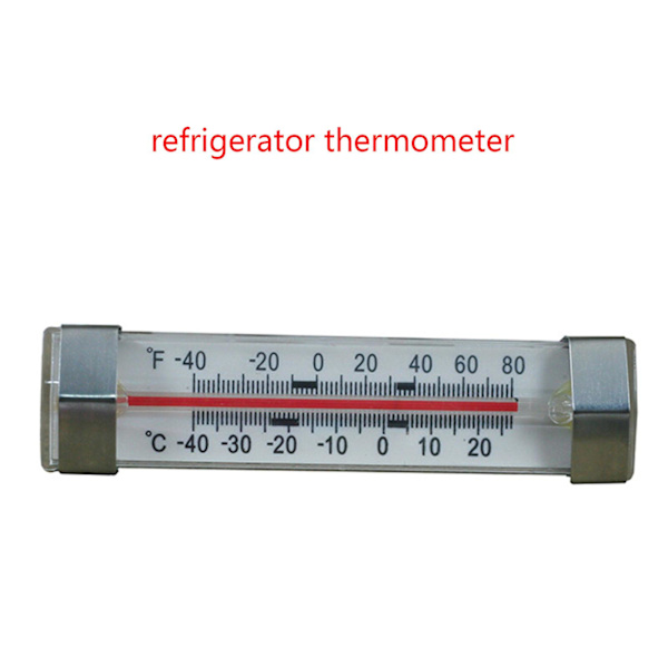 Industrielt kjøleskap/fryser-termometer, sikre temperaturindikatorer måleområder -40-27/-40-80 F[C]