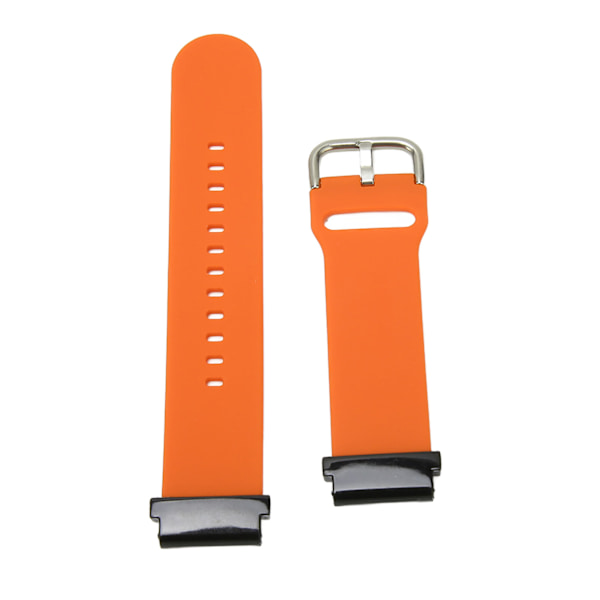 Ersättningsarmband 20mm Vattentätt Mjukt Snabbspänne Silikonarmband för Garmin Fenix 7S Orange[C]