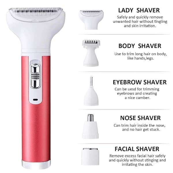 5heyi Elektrisk Epilator for Intimbarbering