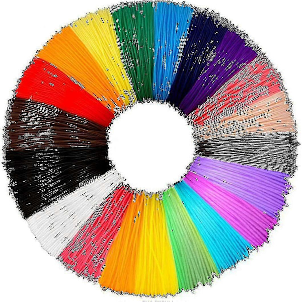 3D Pen Filament Efterfyldninger PLA 3D Print Pen Filament 3D Printer Filament 10PCS