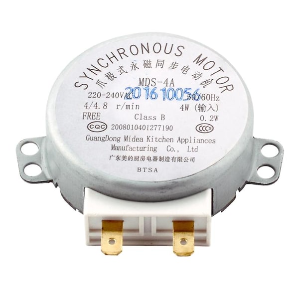 Kompatibel med Midea Mikrobølgeovn Synkron Skuffemotor MDS-4A 220-240V[C]