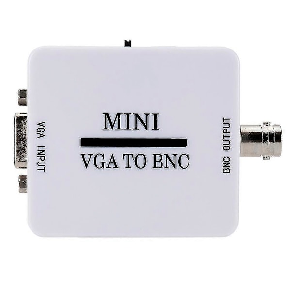 VGA til BNC Videokonverter VGA til BNC Videoadapter VGA til BNC Utgangsvideokonverteradapter