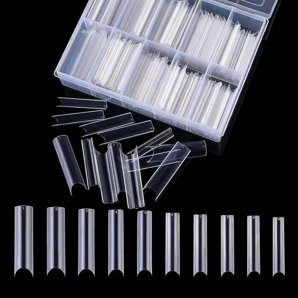 Negle-salong Ytelse Transparent Farge Spiss Oval Rørform Trapes[C] Water pipe