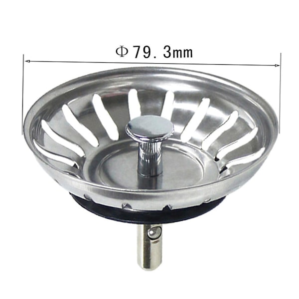 Blanco Silkrör 3,5\" Excenter 18 Avloppsspringor 119146 NY