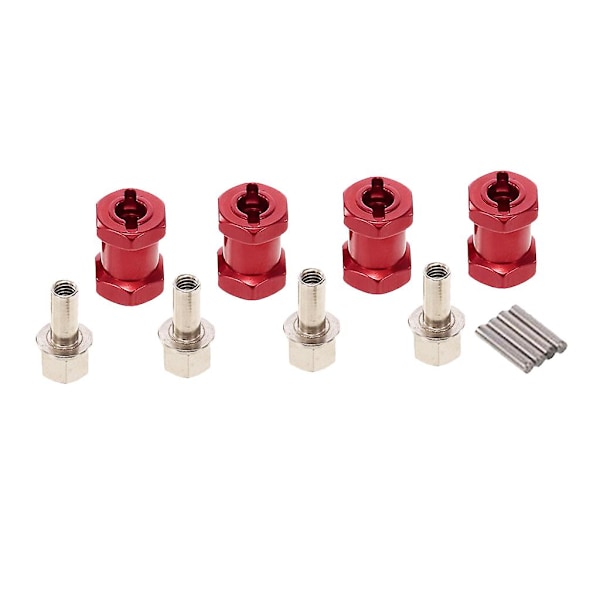 Hjul 12mm Hex Nav 15mm Förlängningsadapter Längre Kombinator För RC Bilar