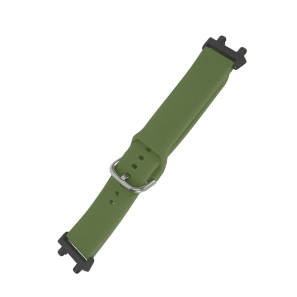 Mjuk Silikonarmband Justerbart Ersättningsband Tillbehör Passar Amazfit T Rex 2 Smartwatch OD Grön[C]