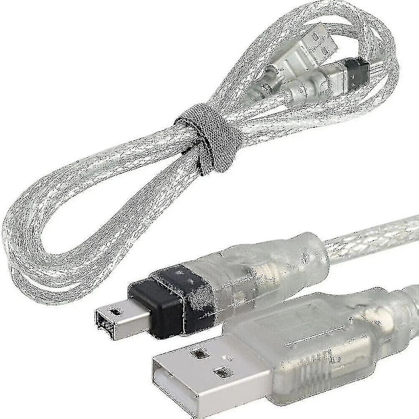 2024 För Mini DV MiniDV USB Datakabel FireWire IEEE 1394 HDV Videokamera för Redigering PC