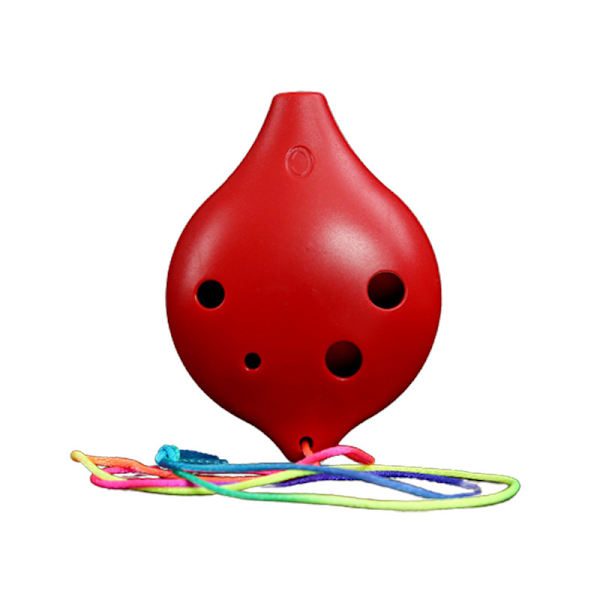Plast 6-håls Alto C Ocarina för barn