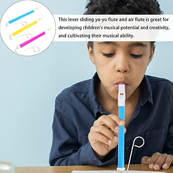 Pcs Glidande Visselpipor Visselpipor för Barn Baby Musikleksaker Barn Visselpipor Instrument Glidande Flöjt