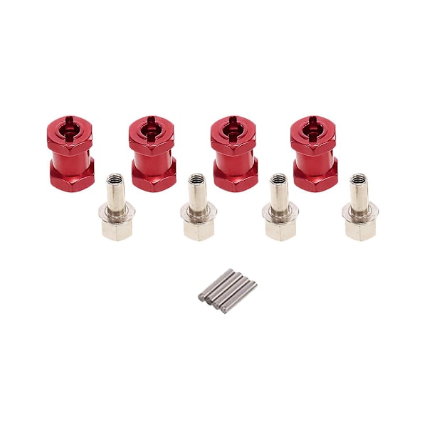 Hjul 12mm Hex Nav 15mm Förlängningsadapter Längre Kombinator För RC Bilar