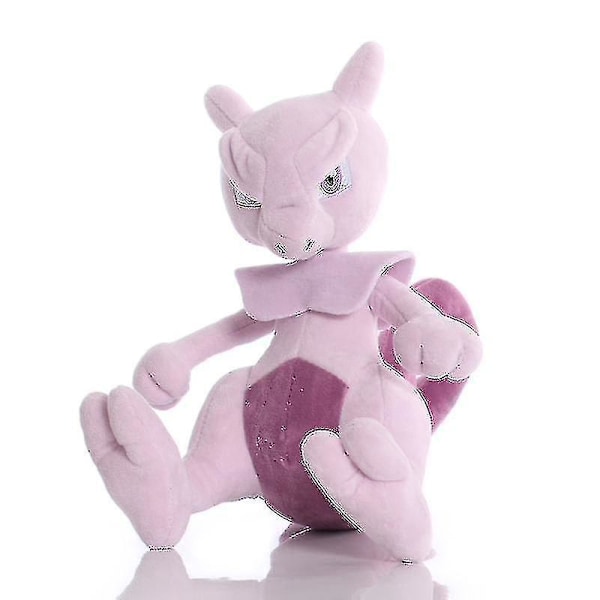 Mewtwo Plussjdyr Myk Stoffdyr Kompatibel Med Barn Barnefødselsdagsgaver-xh