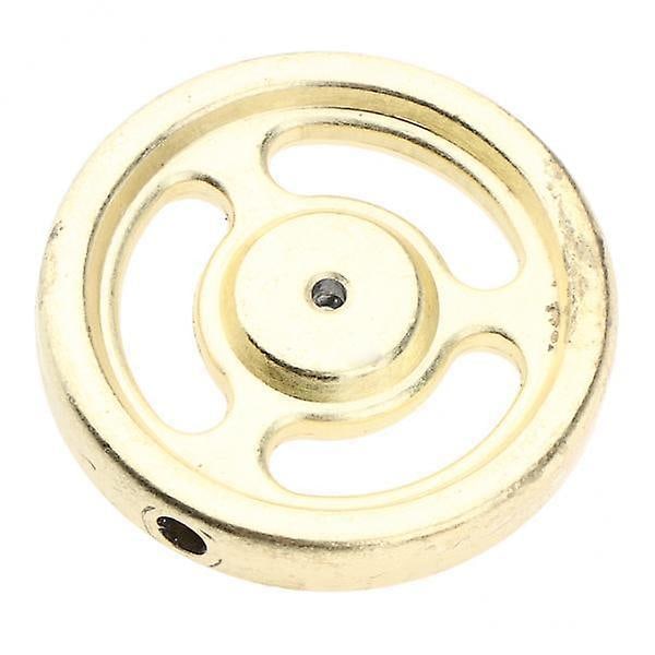 2x Stirlingmotor Tilbehør - Metall Svinghjul Lab Eksperiment Vitenskapsett Gullfarget L (C)