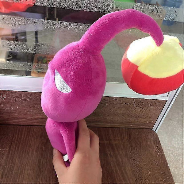 Violetti Pikmin-pehmolelu Jääpikmin-pehmolelut Peliharrastajille Lahja Söpö Täytetty Eläin Nukke Lapsille Pojille Tytöille