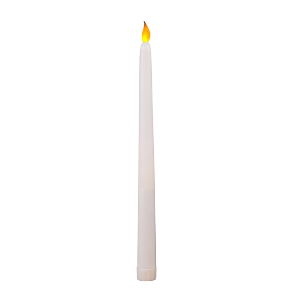Elektrisk Spidslys Lang Stang Gul Blinkende LED Lys Dekoration Til Fødselsdag Halloween Jul Bryllup[C]
