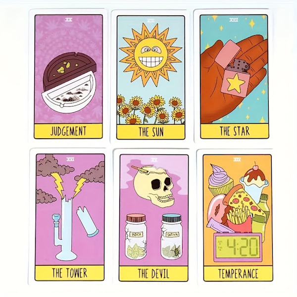 1 Set Pot-kort, Roliga Kortspel, Spådomsspel, Julklappar Och Tacksägelsepresenter
