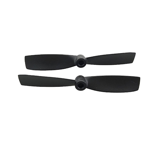 2x4st Svarta CW CCW Propeller Reservdelspropeller för MJX B3 Bugs 3 Mini RC Drönare (C)