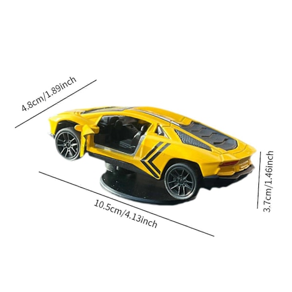 Driftbil Modell Leksaksbil Instrumentbräda Dekoration 1/43 Universal Biltillbehör (C)