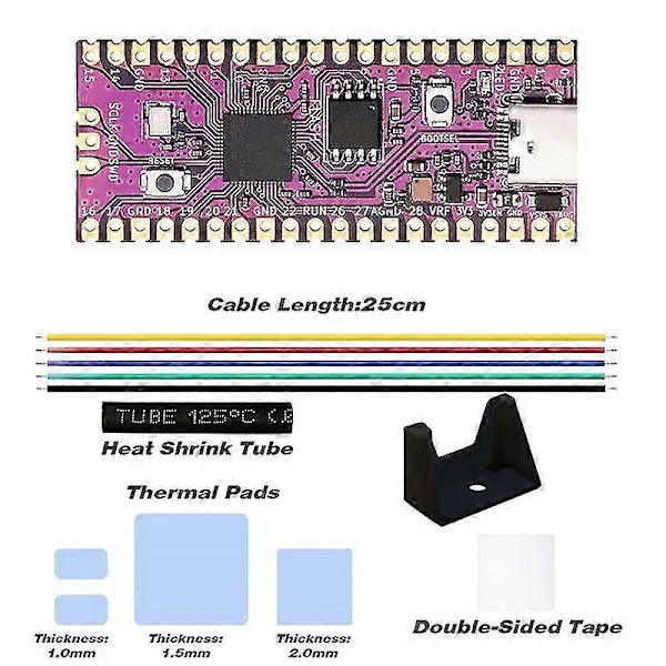 PicoBoot-kort Picoboot-kit för Raspberry Picoboot Pi Pico-kort IPL-ersättningsmodchip för spelkonsol