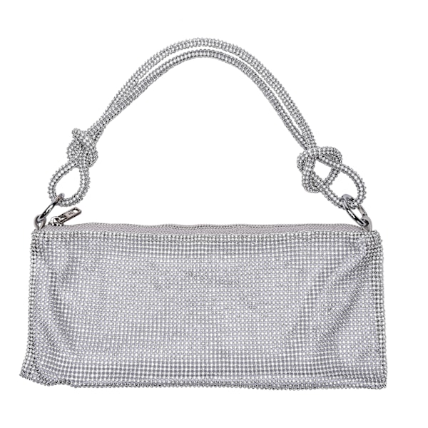 Rhinestone aftenhåndtaske, diamantembelagt aftenclutch 32x17cm (taske 32*17*1.5cm)()()()[C]