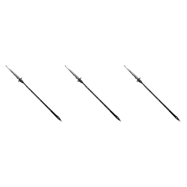 1/2/3/5 Mini Spydspids Model Prop Spydspids Modeller Ornament Tilbehør[C] Black 3Set