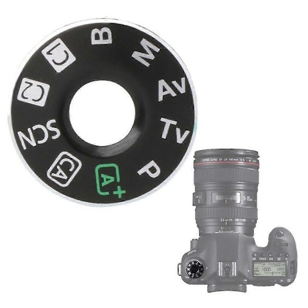 för Canon 6D Kamera Funktionsratt Lägesväljare Gränssnittslock Reparation (C)