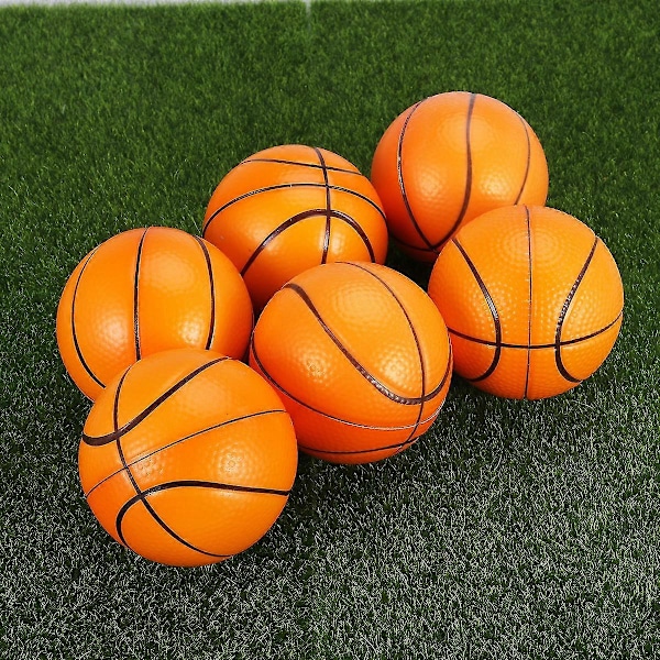 Stycken Barn Lekset Ångestlindringsbollar Partygåva Leksak Stressbollar Barnpresent Stress Basketboll (C)
