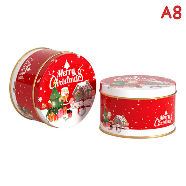 Julgodisburkar Dekoration Julgodis Cookie Förpackningsburk Cand