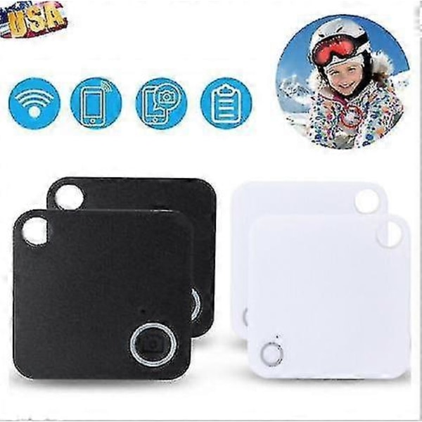 4-pak Tile Bluetooth Tracker - udskifteligt batteri - GPS nøgle, kæledyrsfinder