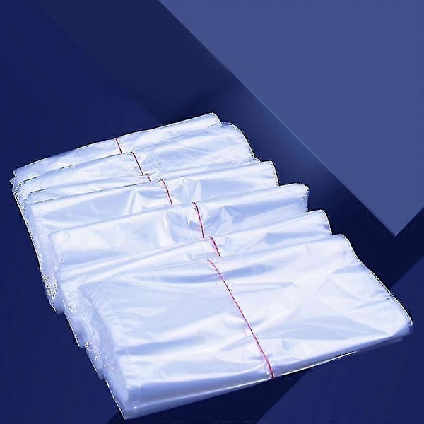 100 st Krympfilm Klar PVC Krympbar Förpackningsfolie Tätningsskydd 15 X25cm (C)