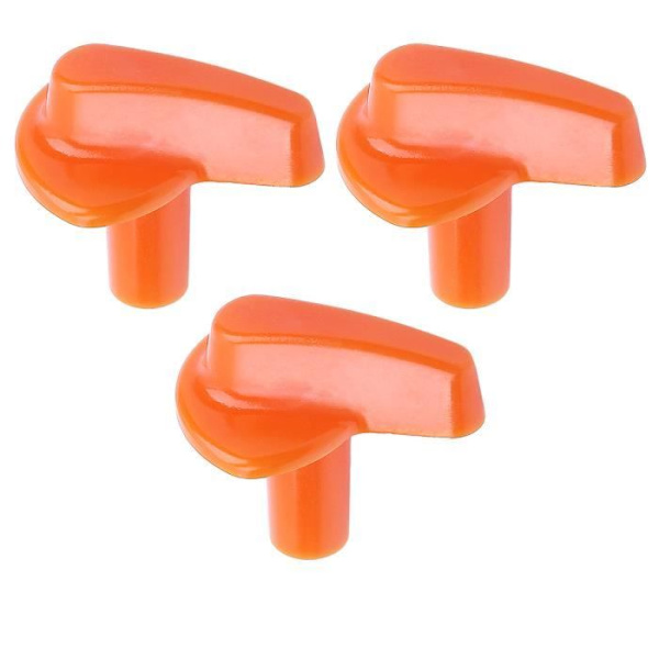 3X Choke Knop kompatibel med Stihl FS80 FS55 FS85 FS83 FS87 FS90-Z HS85 HS86 Rimmer Heater Eater Udskiftning 41281821700