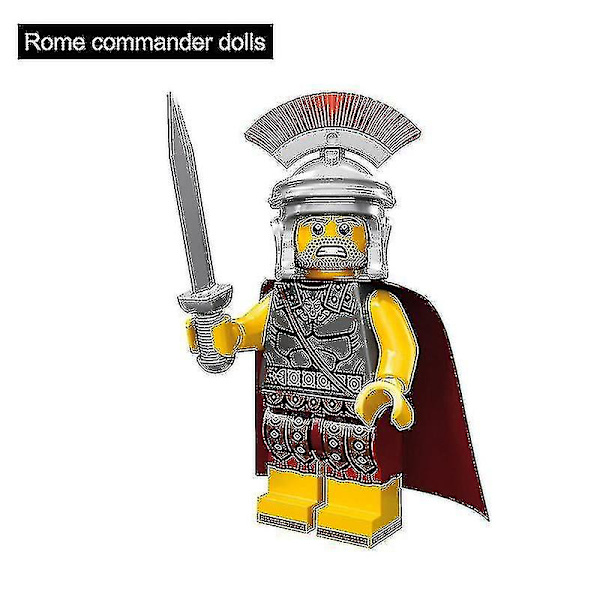 21-dels set Romerska Militär Centurionsoldater Minifigurer Armé Leksaker Samling