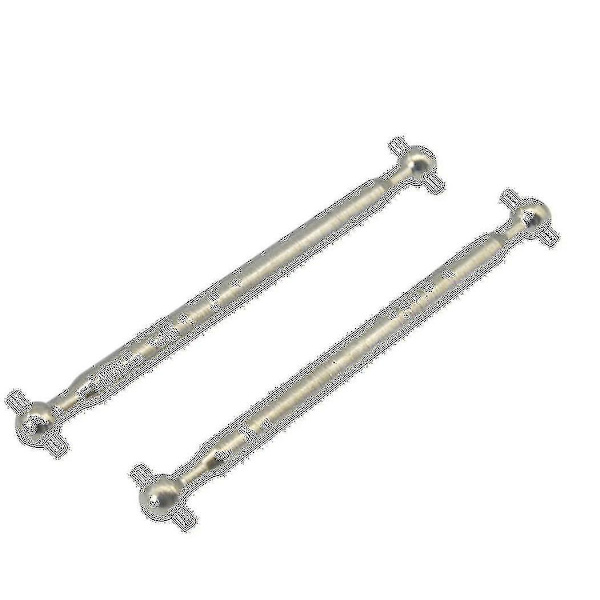 2 st metall bakre dogbone drivaxel Qwj03 för Xinlehong Q901 Q902 Q903 9130 9136 9137 1/16 Rc bil S[C]